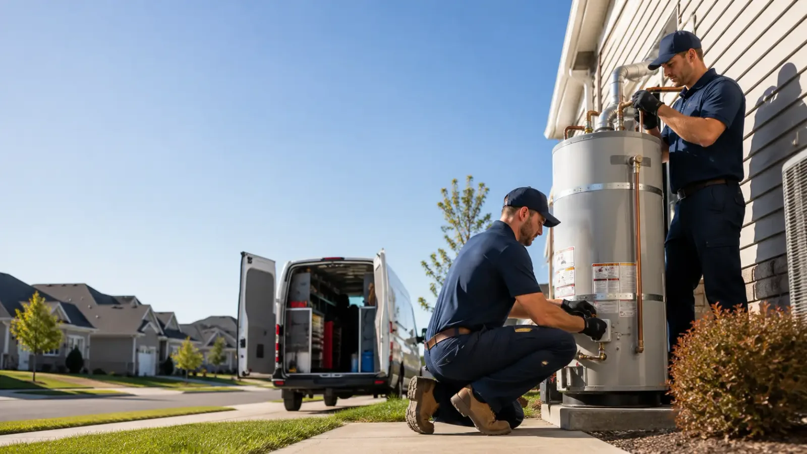 Water Heater Installation in Sand Springs, OK